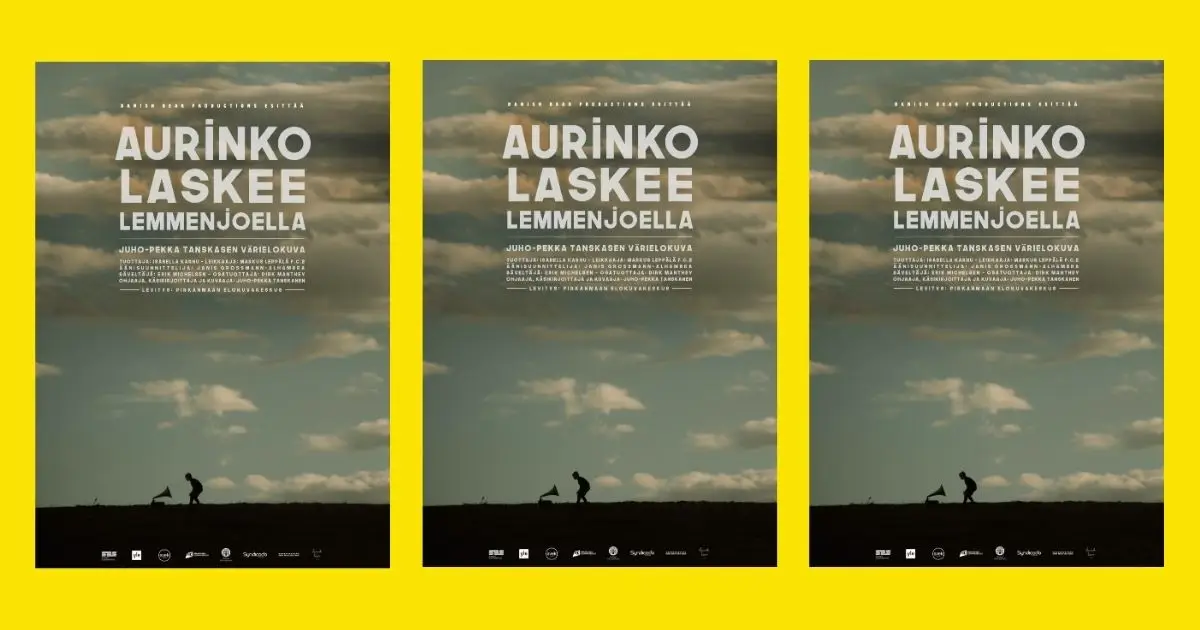Poster Ciné -voittaja: Aurinko laskee Lemmenjoella
